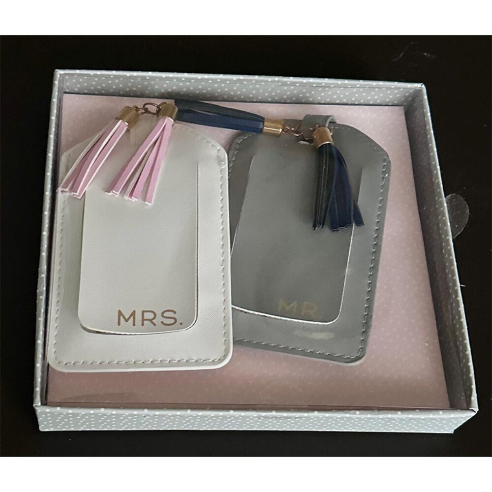 Gartner Studios Mr & Mrs Luggage Tag Set